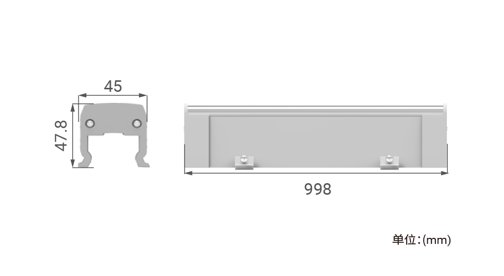 YD-XTY-40A LED线条灯